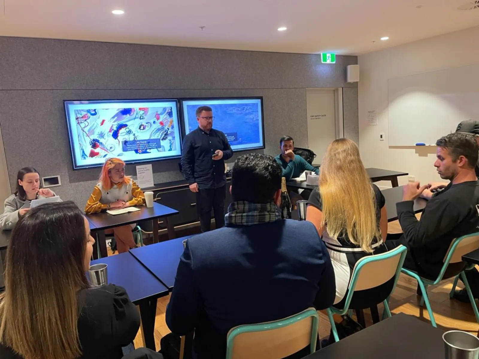 Debate Club public speaking event with Vistar Media, July 2021 · photo 4