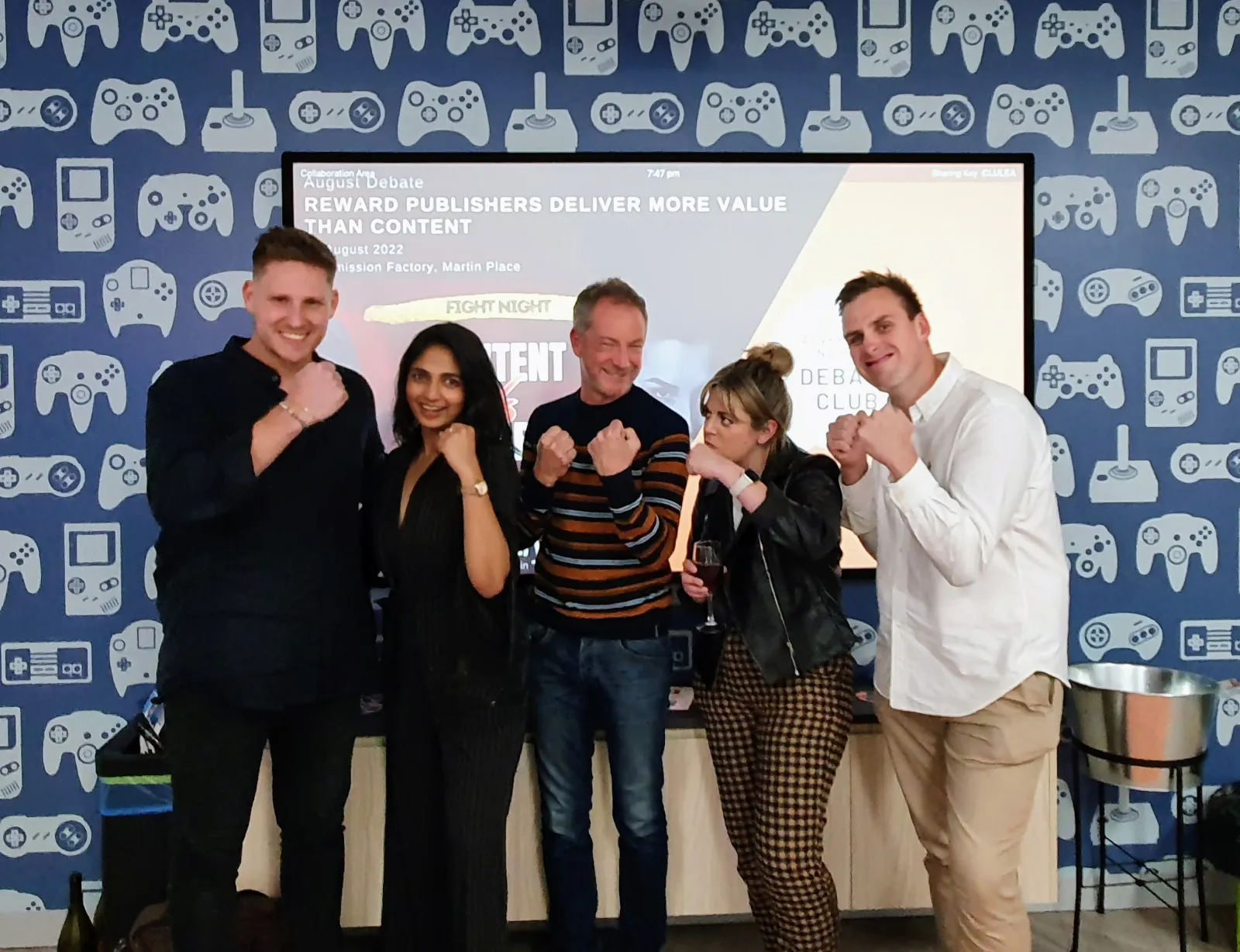 Debate Club public speaking event with Commission Factory, August 2022 · photo 6